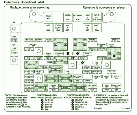 2003 fuse box diagram